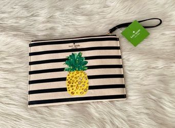 Kate spade pineapple clutch