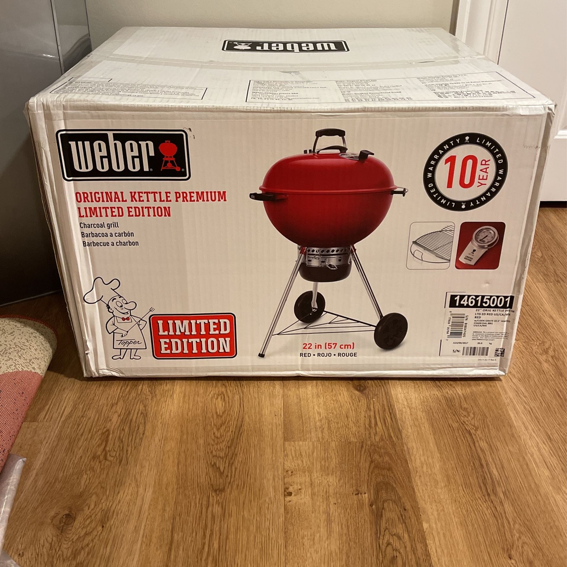 Weber original kettle premium limited edition (BRAND NEW)