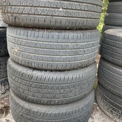 (4) 245/50r20 Continental Cross Contact Sport Tires Gomas llantas 20s 20in