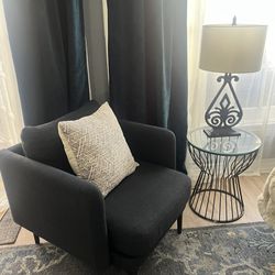 2 West Elm Arm Chairs