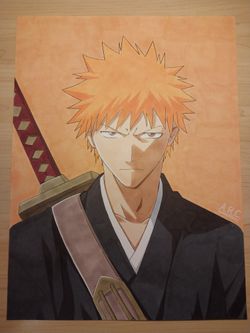 Anime Artwork - Ichigo Kurosaki (Bleach)