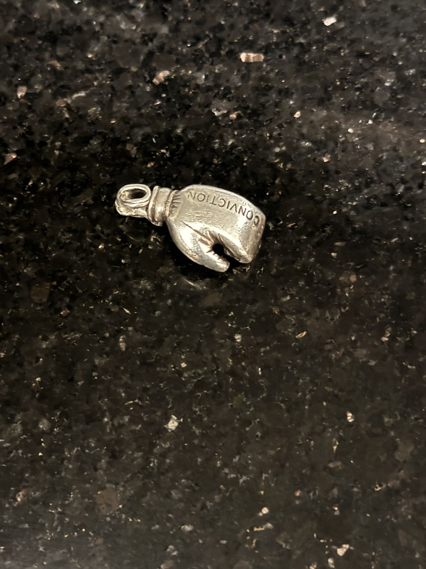 Jonas Studio Men's Sterling Silver Boxing Glove Pendant