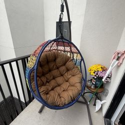 Hanging Egg Chair with Stand