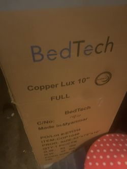 Full Copper Lux Mattress-Or- Twin Xl Mattress And Wireless Adjustable Package Premium Package