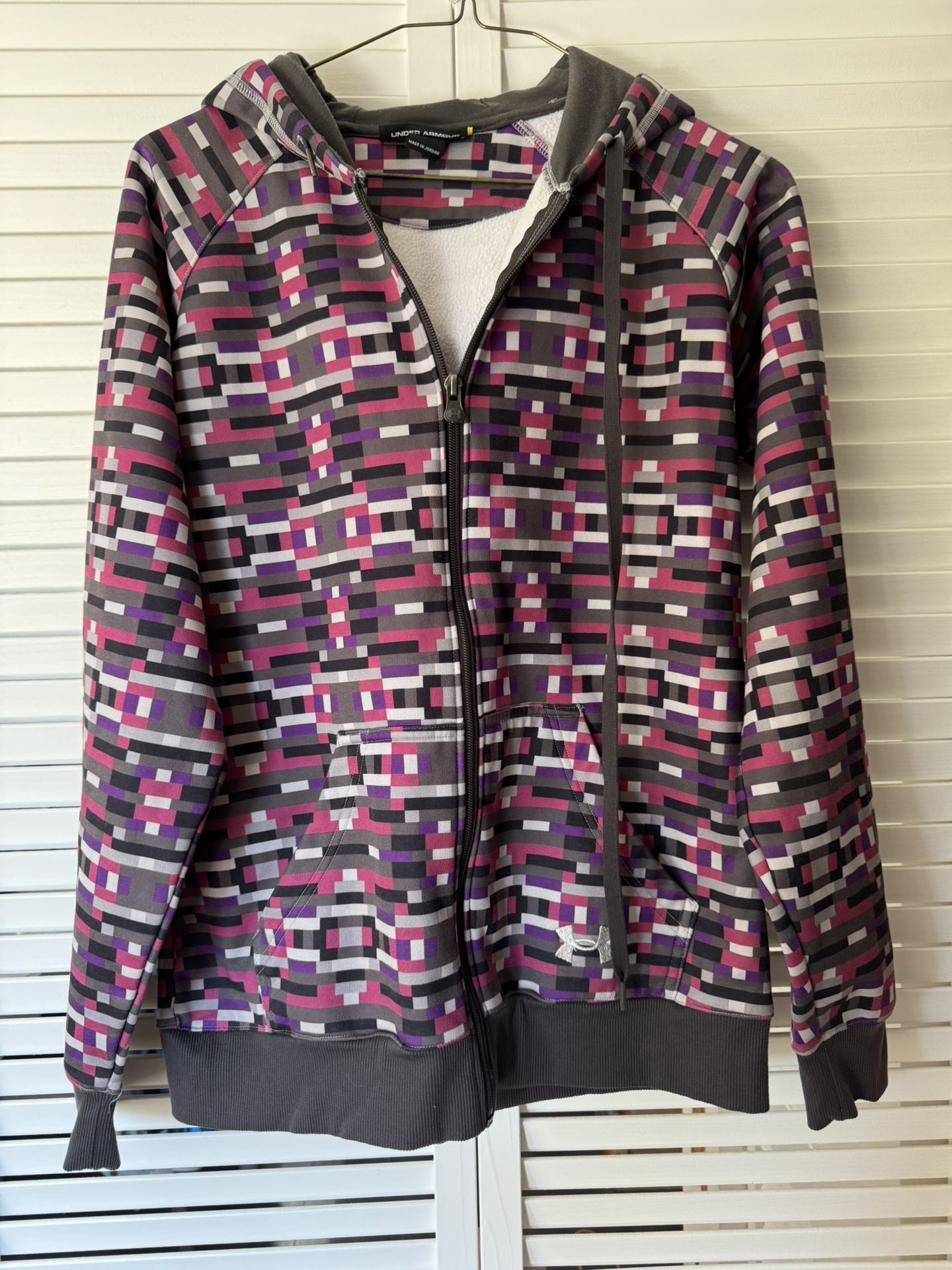 UNDER ARMOUR Womens Zip Hoodie Small