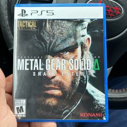 Metal Gear Solid 5 Snake Eater