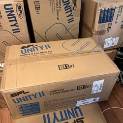 4 SPL Unity II Drum Sets.    Brand New In Boxes! 350$ Each OBO