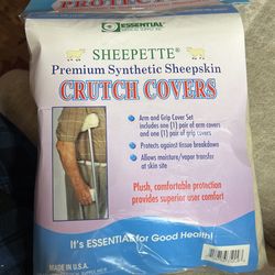 Crutch Covers (Sheepette)