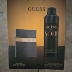 Guess  Noir Cologne & Body Spray Set