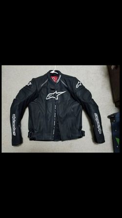 Size EU 50 US 40 The jacket has only been used for couple times riding. The leather still in good condition. No scratches, no tears. Looks like new.