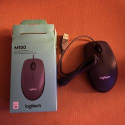Logictech M100 Mouse 