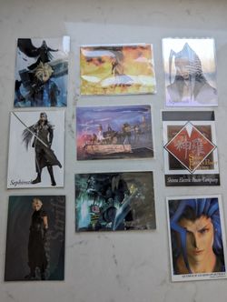 Rare!!! Final Fantasy Japanese Trading Cards