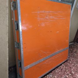 Giant Flat Orange Road Case
