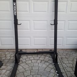 Rogue squat bench press rack