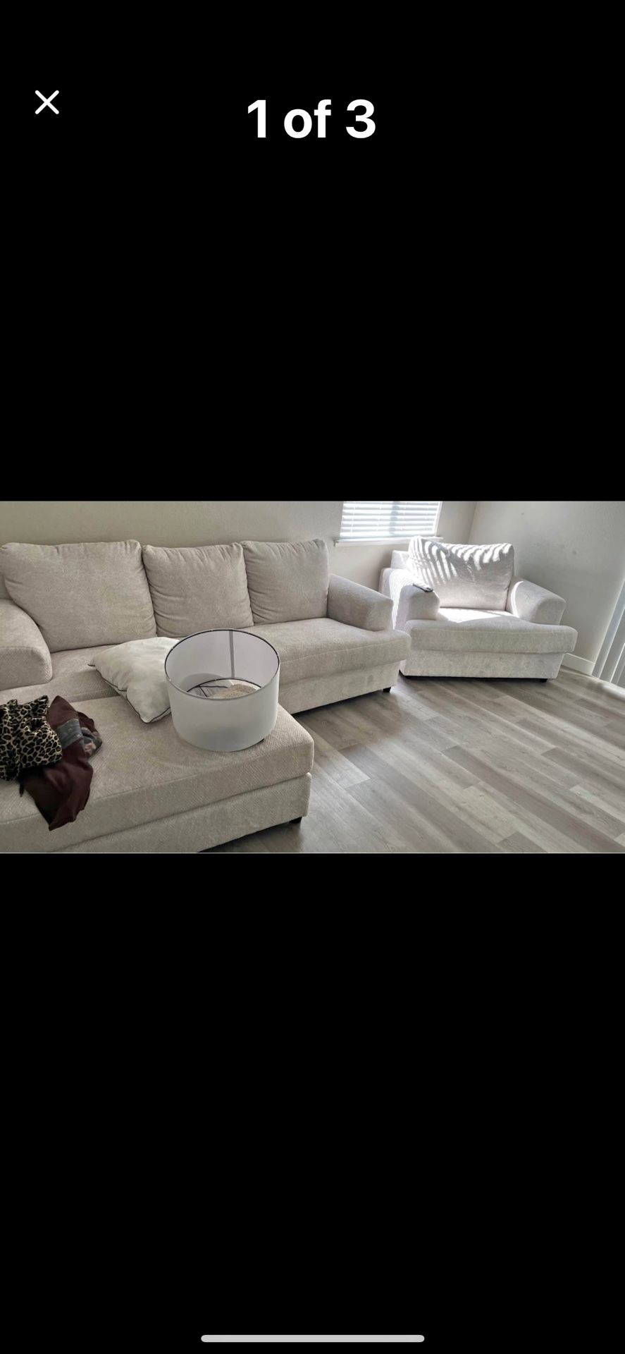 Three-room living room