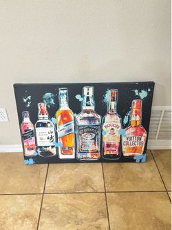 Liquor Canvas Wall Art