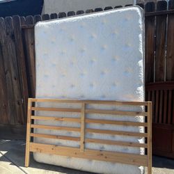 Queen Mattress And base 