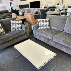 Ashley sofa and love seat