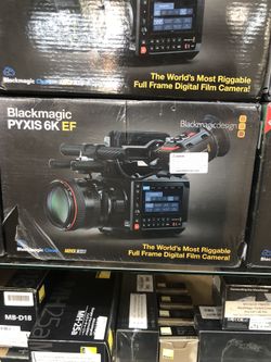 Blackmagic Design PYXIS 6K Cinema Box Camera Canon EF