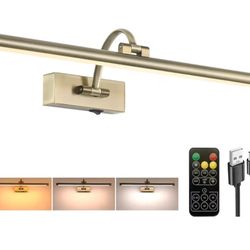 Antique Bronze Picture Light