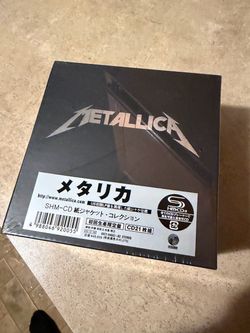 LIMITED EDITION METALLICA 13 SHM CD JAPANESE CD BOX SET