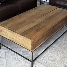 West Elm Coffee Table & End Table
