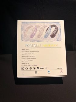 Portable Neck Fan TY-01