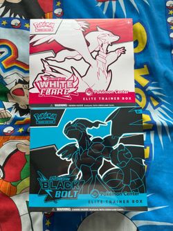 Black Bolt White Flare Pokemon Center ETB for trade
