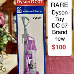 RARE!!! Brand new Vintage Dyson DC 07 TOY Vacuum. Great Christmas Gift