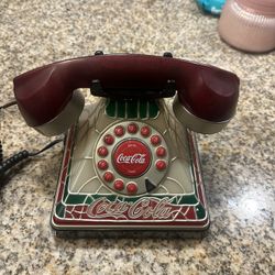 Vintage Coca Cola Phone (works)