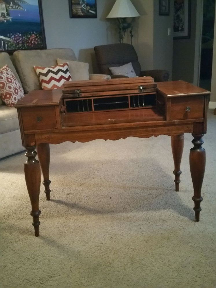 1920s Grand Rapids Chair Company Spinet Secretary Desk