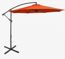 10ft patio umbrella (orange)