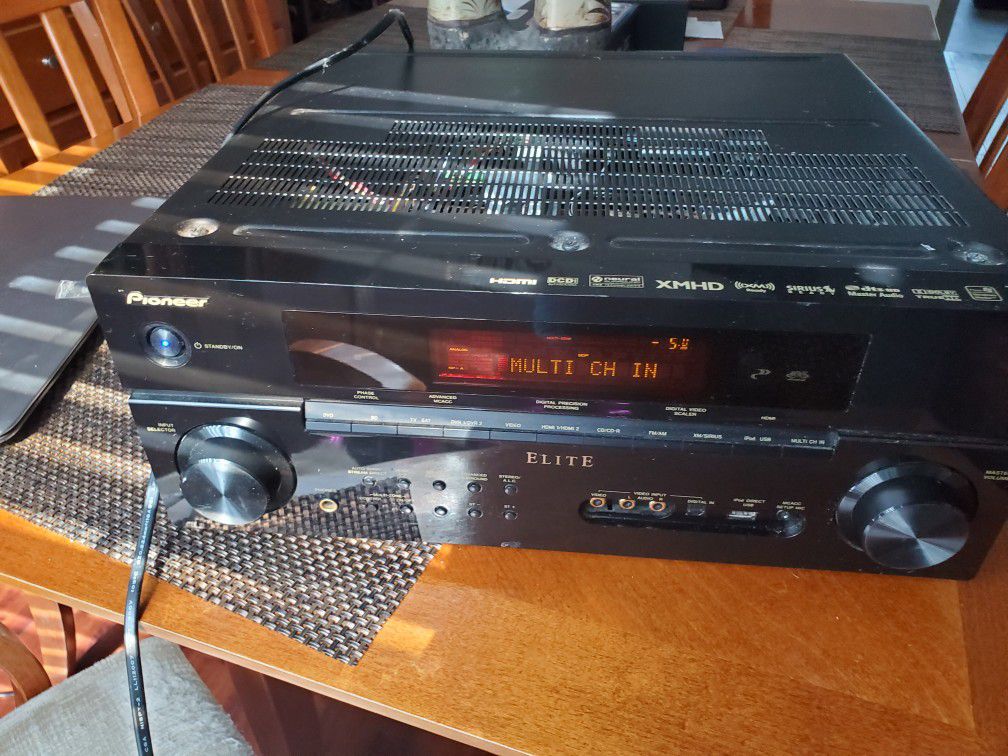 Pioneer Elite Entertainment Receiver For Home Theater