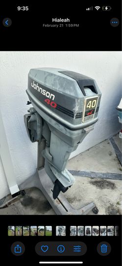 Johnson 40hp 1999