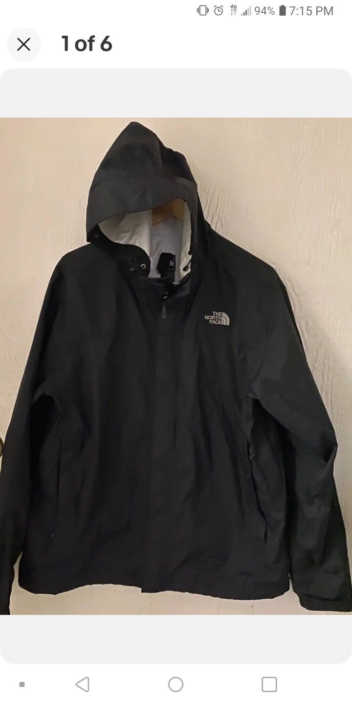 Tnf The North face Jacket hoodie Zip Up Waterproof windproof Hyvent 2.5