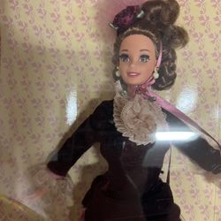 1995 Victorian Lady Barbie from the Great Eras Collection.  It is a Collector Edition doll produced by Mattel. The doll is part of "The Great Eras Col