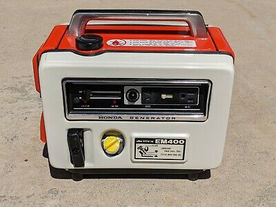 Vintage EM400 Honda Generator AC/DC Portable in "Pristine Condition"

