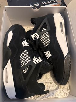 Air Jordan 4 White Thunder Authentic Size 12