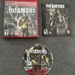 Infamous Sony PlayStation 3 PS3