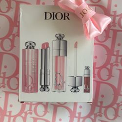 Dior Lipstick Gift Set With Bow Limited Edition New Amazing