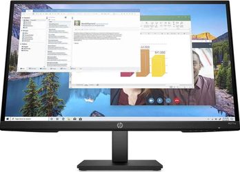 HP 27h Full HD Monitor - Diagonal - IPS Panel & 75Hz Refresh Rate - 100mm Height/Tilt Adjust