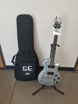 Paul Reed Smith Tremonti Silver Signed by Creed Band with case