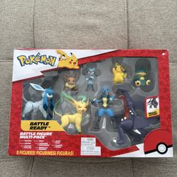 Pokemon Battle Figure 8pk