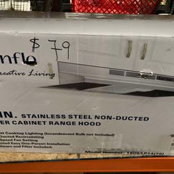 30in Under Cabinet Range Hood