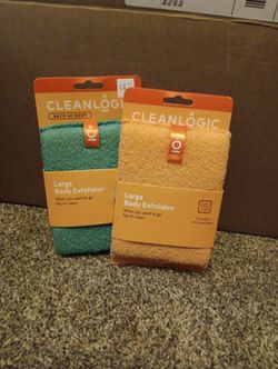 Clean Logic Large Exfoliating Sponges