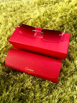 Red Cartier Glasses