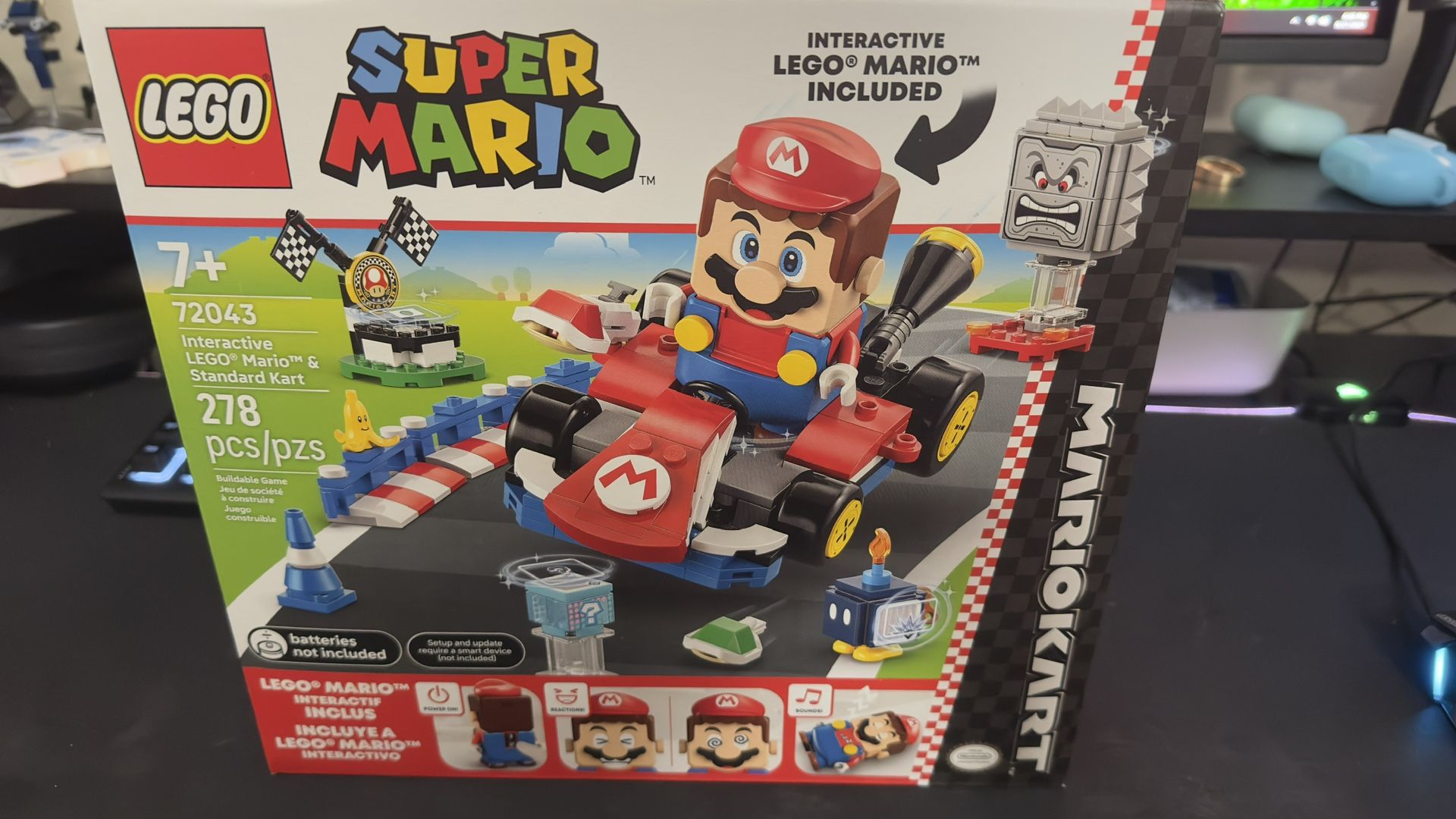Interactive Lego Mario Mart Brand New
