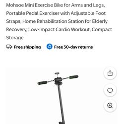 Pedal Exercises Bike for Upper and Lower Extremity