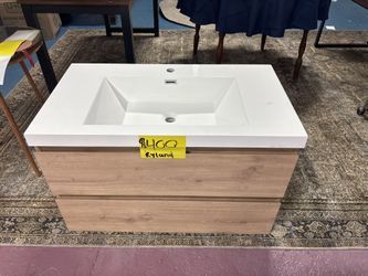 Floating Slow Closing Bathroom Vanity