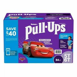 Huggies Pull-Ups Potty Training Pants - Disney Cars - 84-Count Size 5T - 6T